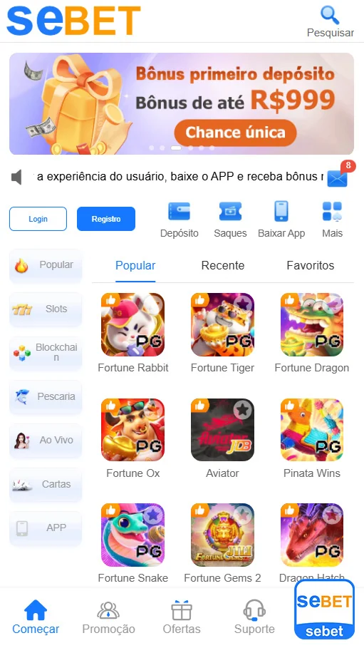 Experiência confiável e transparente